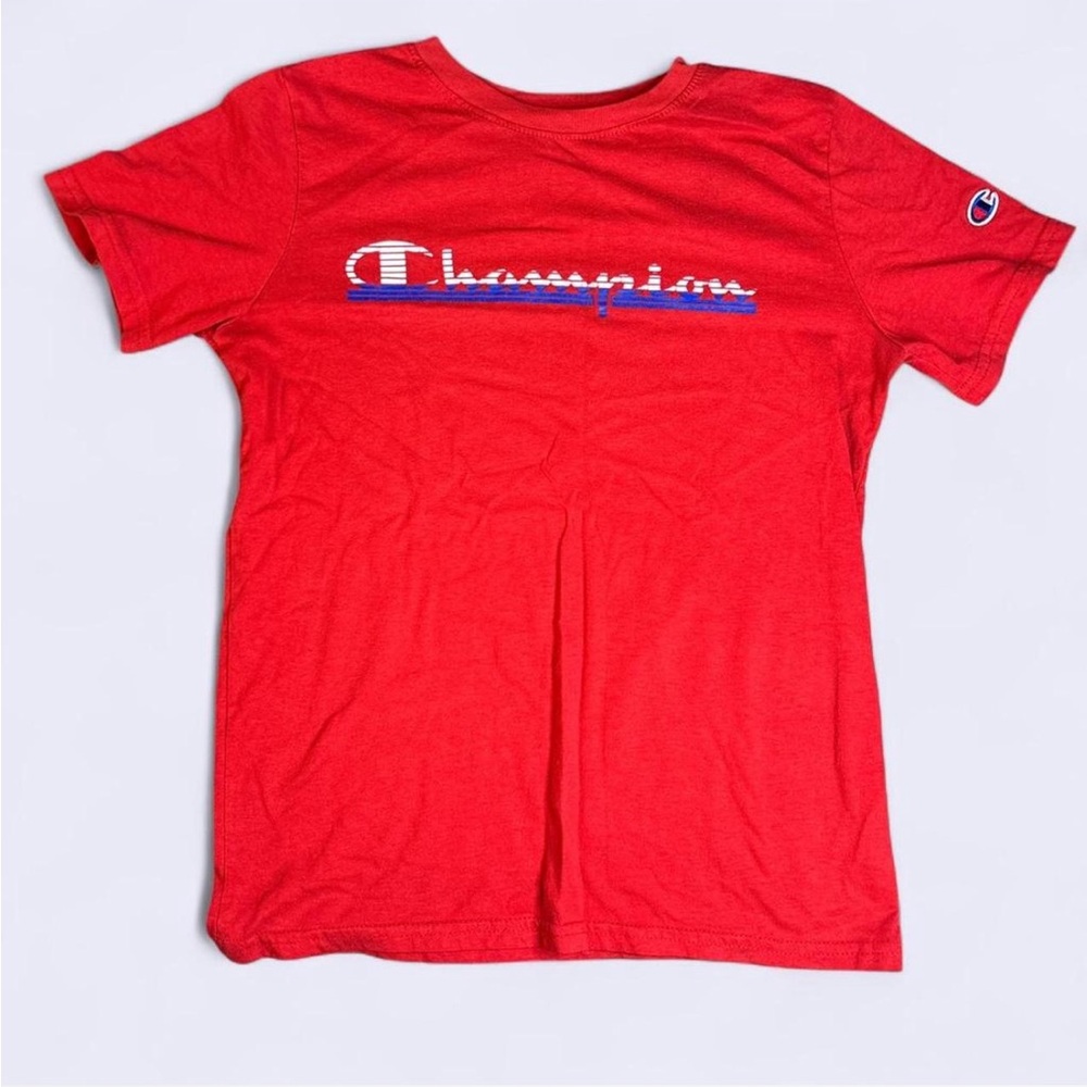 Champion Authentic Athleticwear Graphic Tee - Red Large